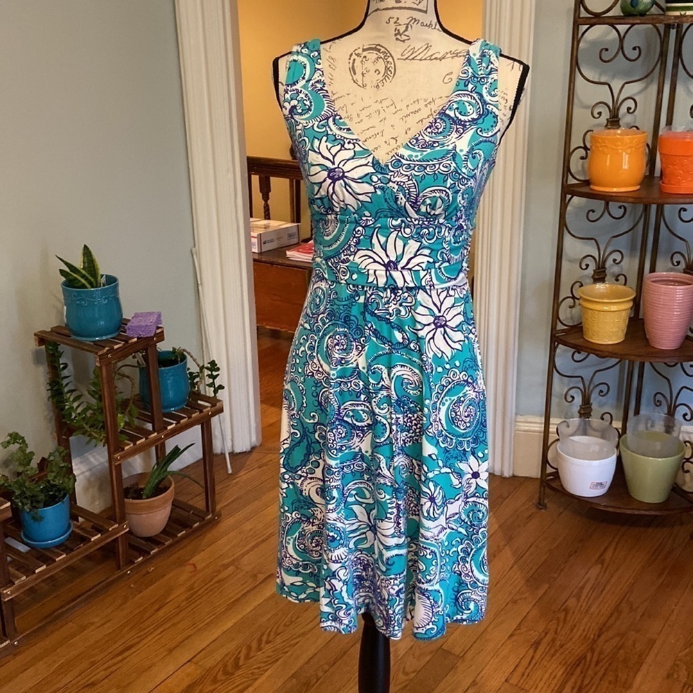 Lily Pulitzer dress wrap v neckline​